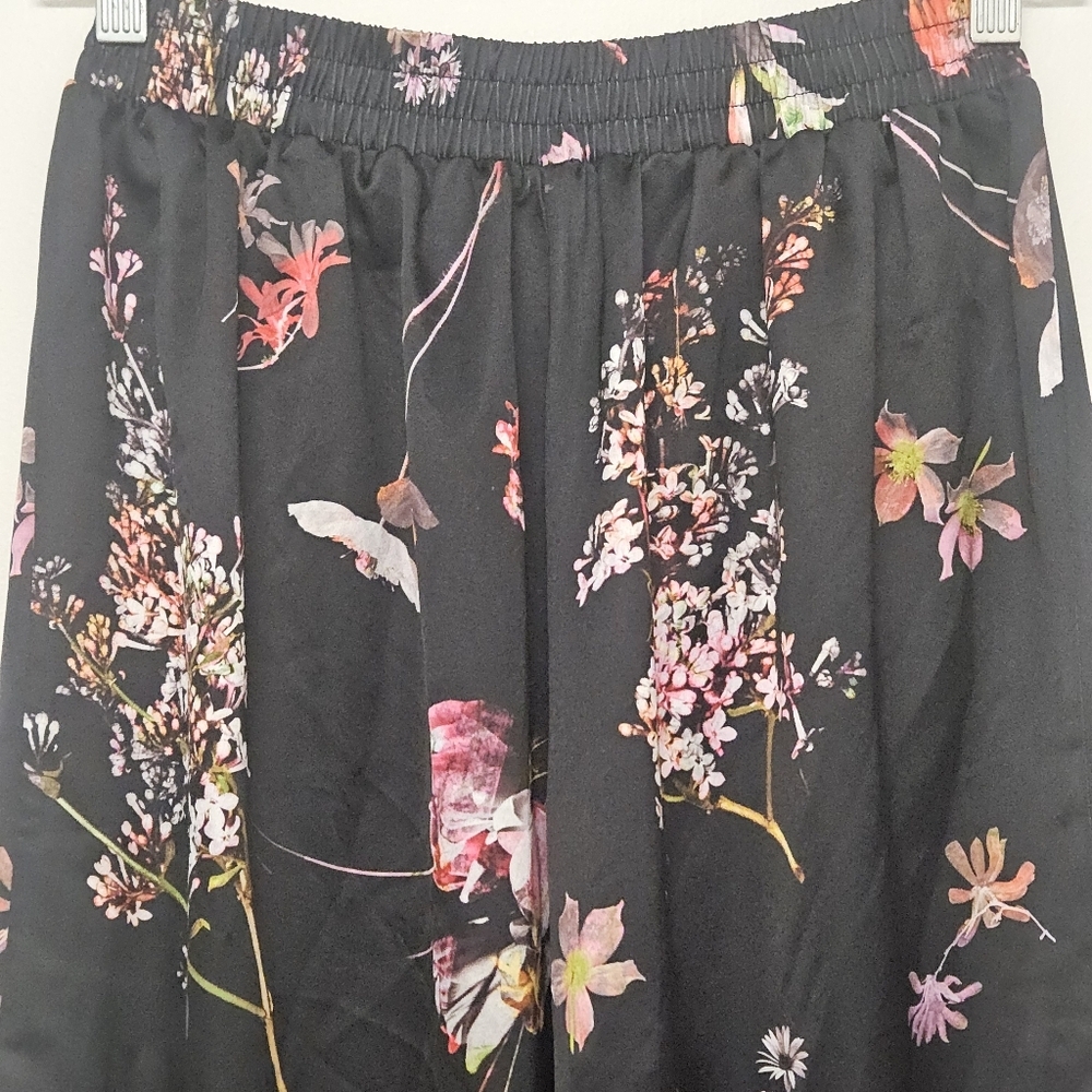 03 VICTORIA SECRET FLORAL WIDE LEG PANTS WOMEN'S SIZE XS - Picture 8 of 10